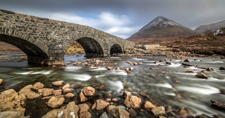 Sligachan bridge, Isle of Skye, Scotland, United Kingdom