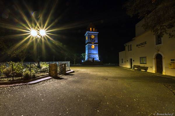 Le clocher-phare de Canari