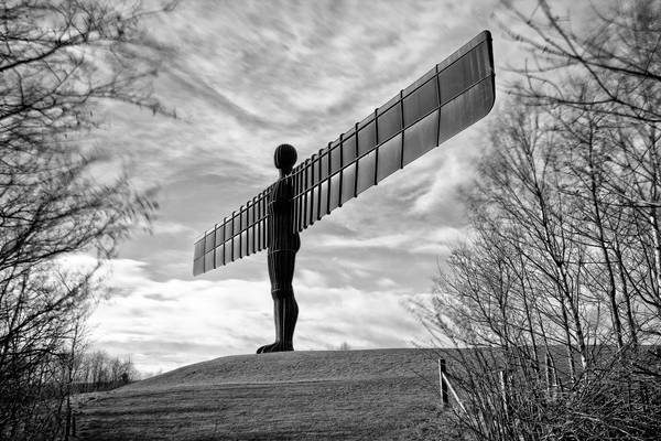 Angel of the North.Silver Efex.