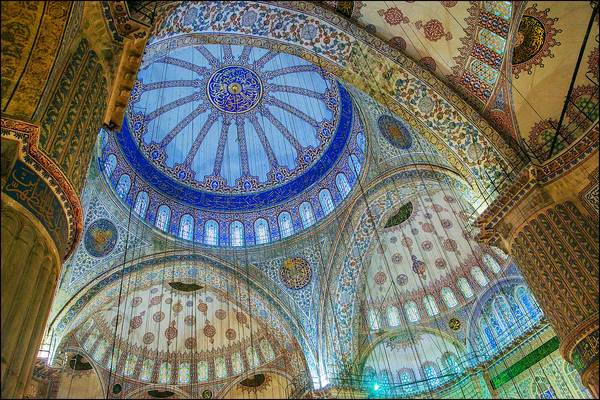 The Blue Mosque dome