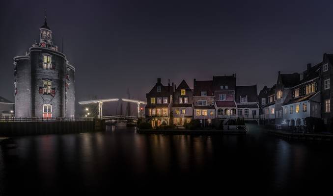 Dutch Harbor by Night