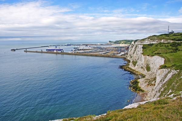 Dover bay, England