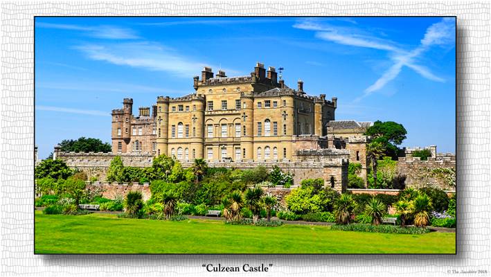 "Culzean Castle"  Ayrshire, Scotland.