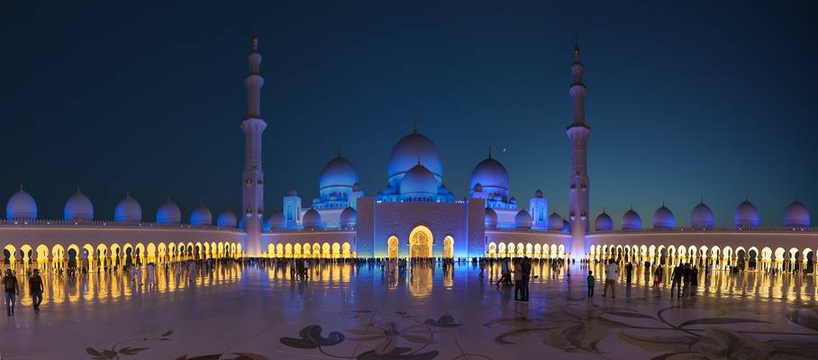 Abu Dhabi, Sheikh-Zayed-Moschee