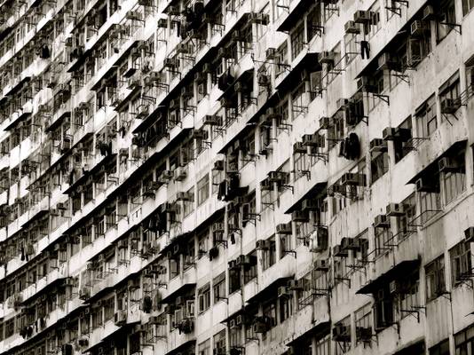 Dense city living, Hong Kong