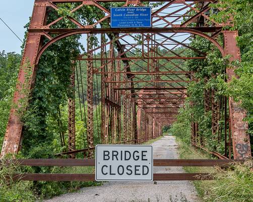 Abandon Oklahoma Bridge