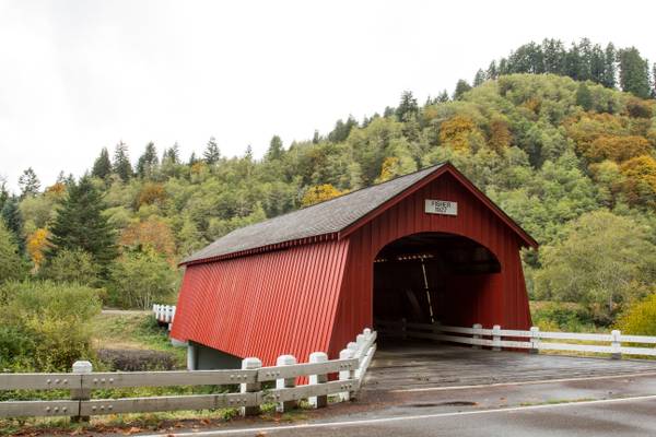 Fisher Covered Bridge, Oregon
