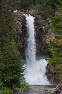 Running Eagle Falls, Glacier NP, USA