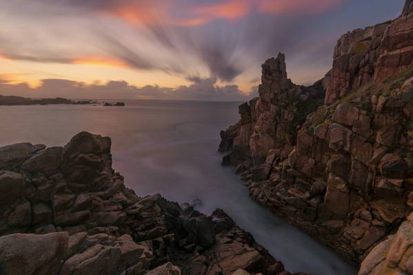 natural diving board