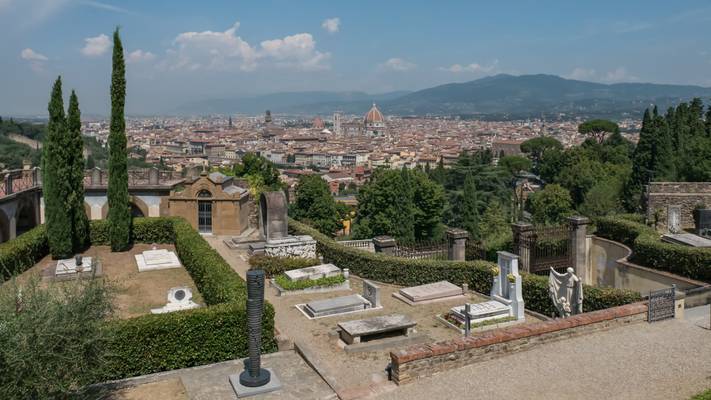 Firenze from Cimitero delle porte sante