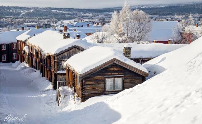 Winter in Røros, Norway