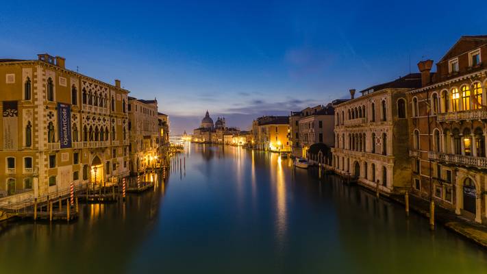 Blue hour in Venice