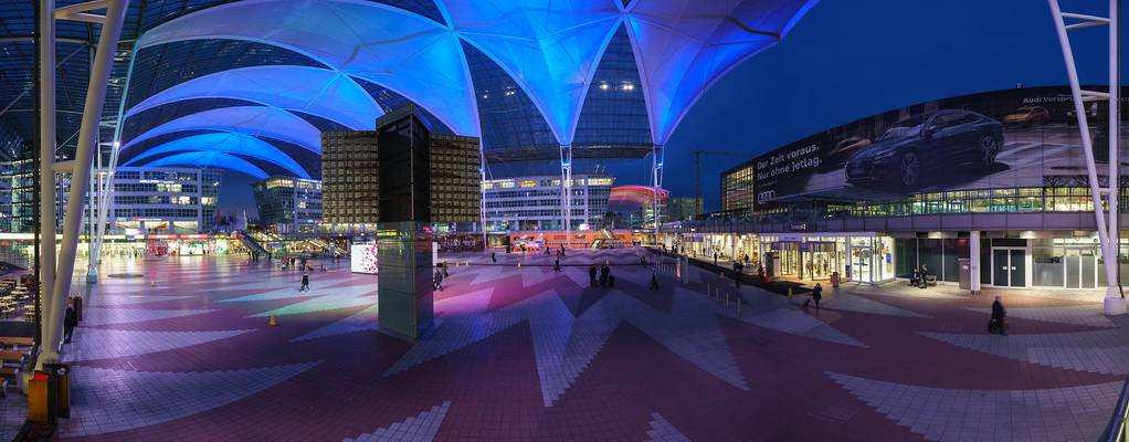 München Flughafen Zentralbereich