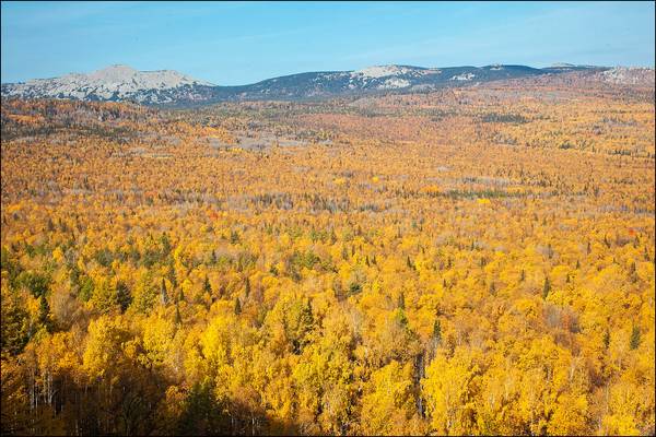 Золотая осень в Башкирии