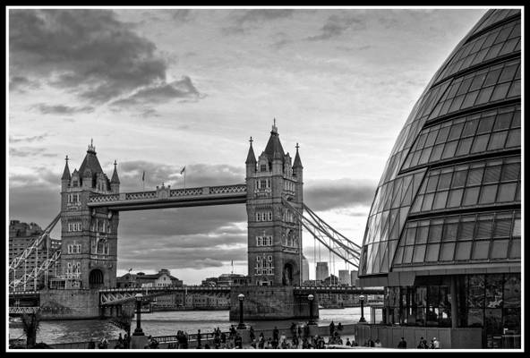 City Hall and Tower Bridge