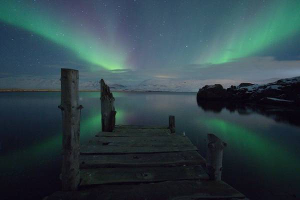 Aurora Borealis - Gáseyri