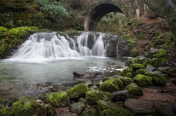 Arbirlot Waterfall