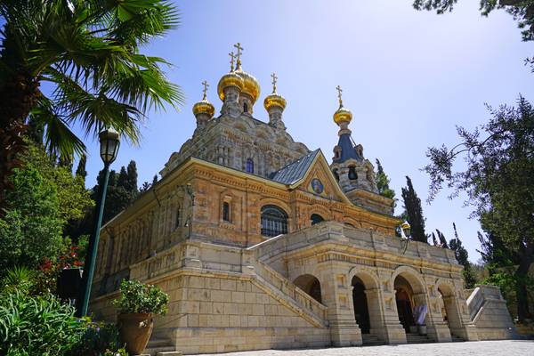 Russian Orthodox Church of Mary Magdalene, Jerusalem, Israel