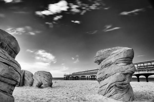 Boscombe Pier and Boulders, Bournemouth