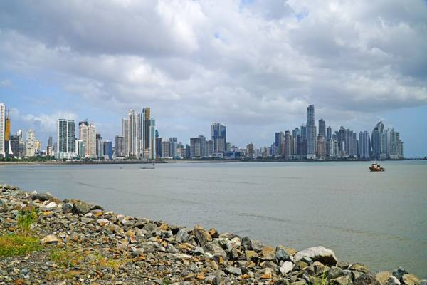 Panama City downtown skyline