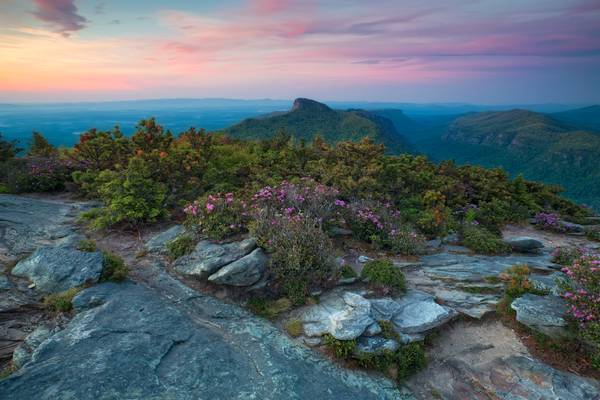 Morning Sky Over Linville Gorge