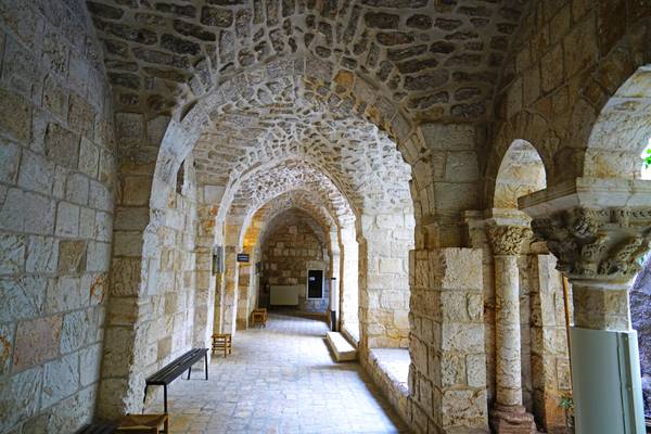 Ancient gallery, Jerusalem Old City, Israel