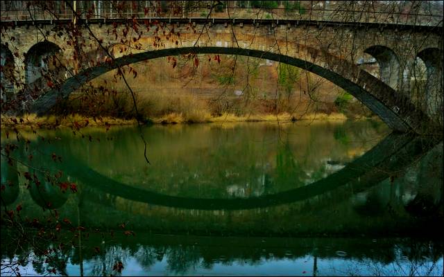 Railway bridge, Grellingen, Switzerland