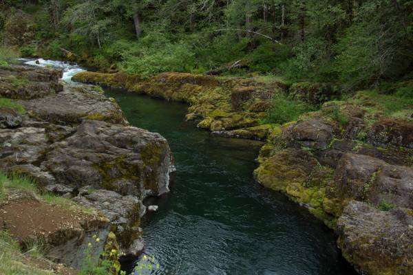 Quartzville Creek, Oregon