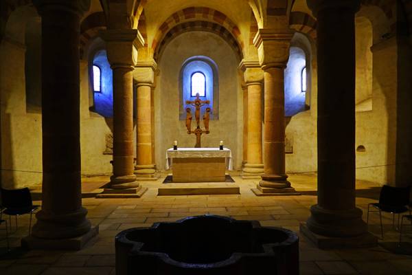 Crypt of Speyer Dom, Palatinate, Germany