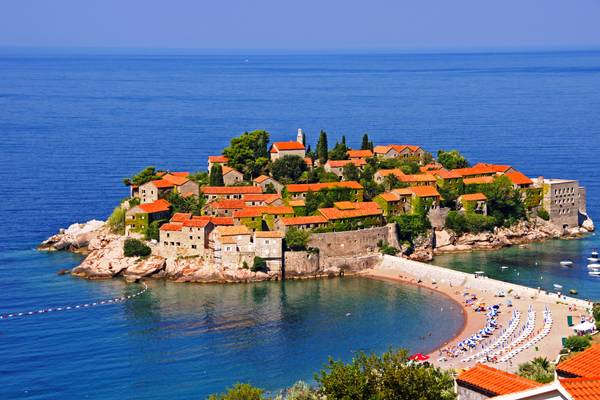 Sveti Stefan peninsula, Montenegro