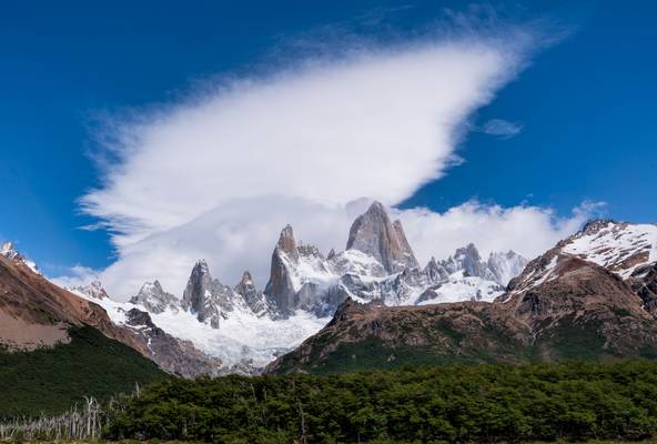 Smoking Mountain - Fitz Roy, Patagonia