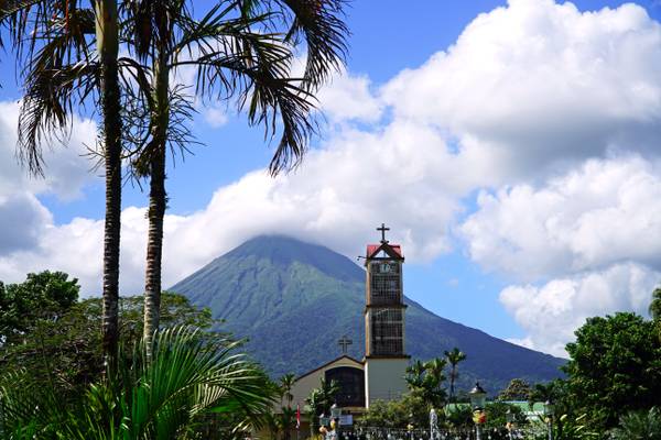 Volcano Arenal from Fortuna Park