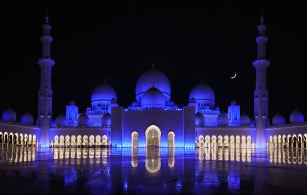 Abu Dhabi, Sheikh-Zayed-Moschee