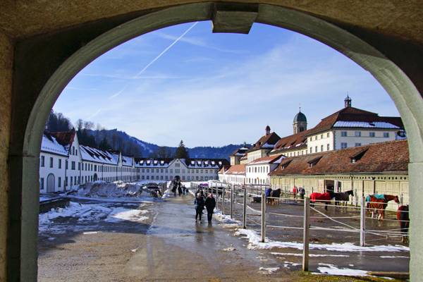 Stables of Einsiedeln Abbey, Switzerland