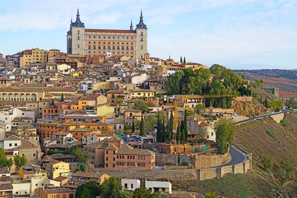 Alcázar de Toledo & the old town, Spain