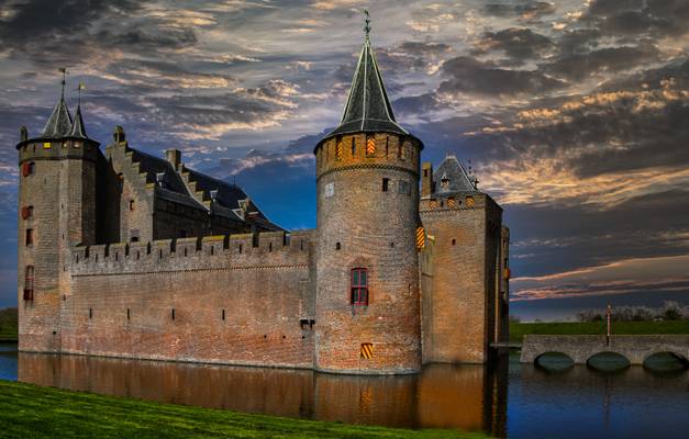 "Muiden Castle" Netherlands *