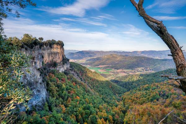 La Vall d'en Bas, Catalonia, Spain