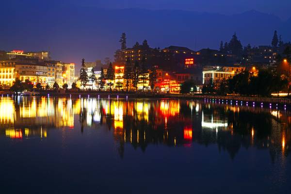 Lights of Sapa, Vietnam