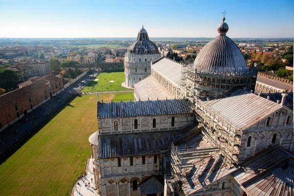 View from the Pisa Tower