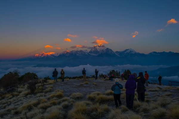 Morning view from Poonhill