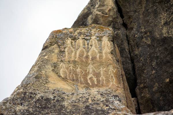 Petroglyphs in Gobustan State Park