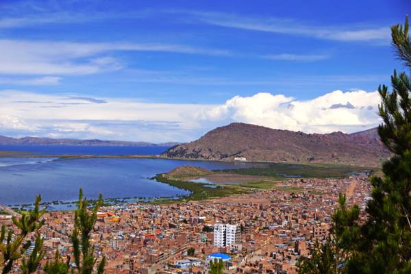The roofs of Puno
