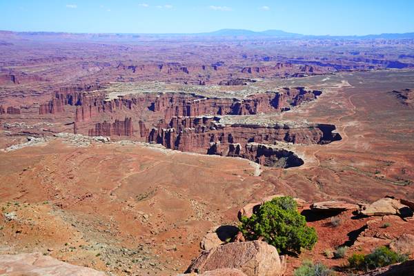 Gorgeous view from Grand View Point, Canyonlands, USA