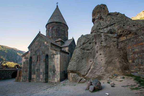 Geghard Monastery, 4th century. UNESCO World Heritage Site
