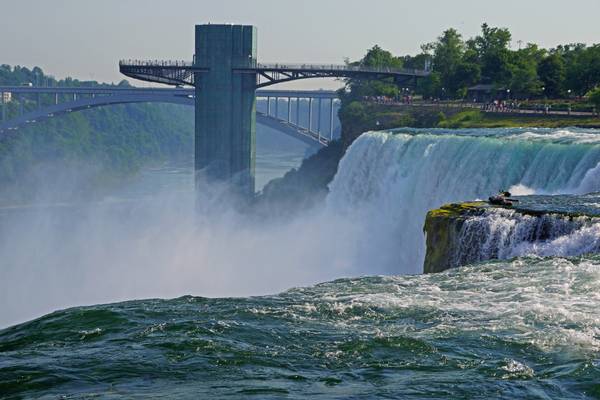 American Falls from Luna Island, Niagara
