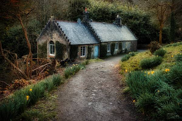 The Old Laundry House, Langbank, Scotland.