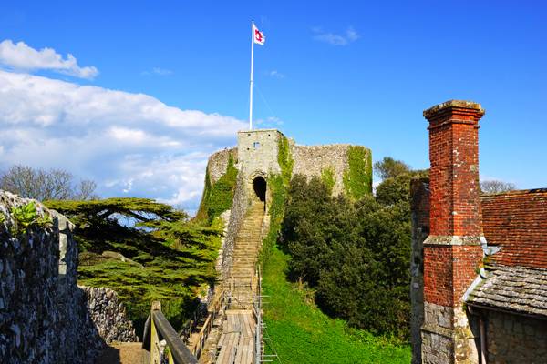Norman Keep of Carisbrooke Castle, Isle of Wight