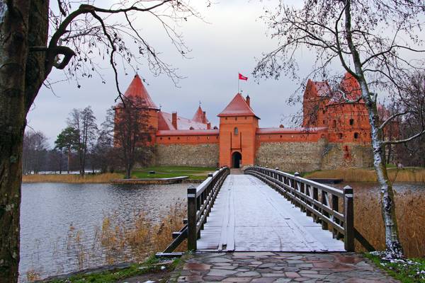 Bridge to Trakai Castle