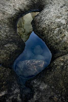 Blue pond