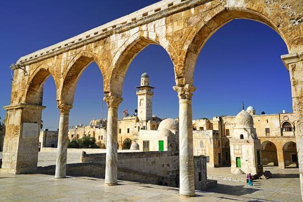 Western part of the Temple Mount, Old Jerusalem, Israel